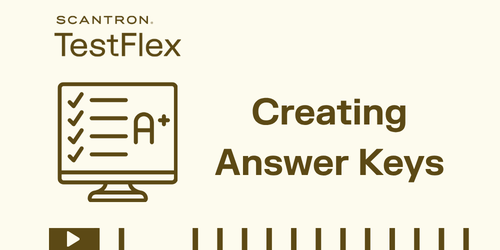 Creating Answer Keys