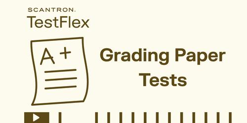 Grading Paper Tests