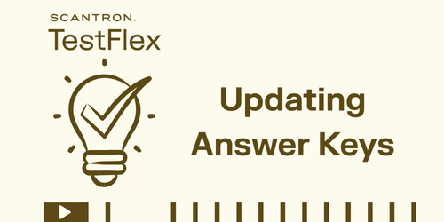 Updating Answer Keys
